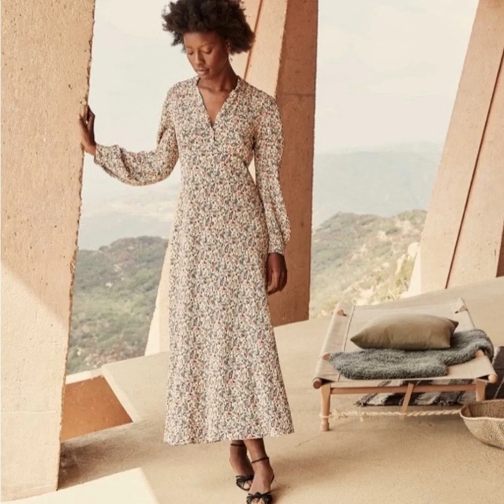 NWT Doen Morisot Zelda Floral Maxi Dress 💐 XS - Picture 4 of 8